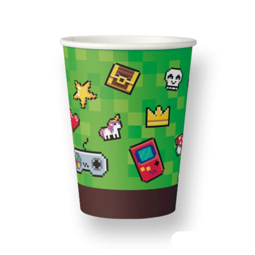 Picture of GAME ON PAPER CUPS 6PK
